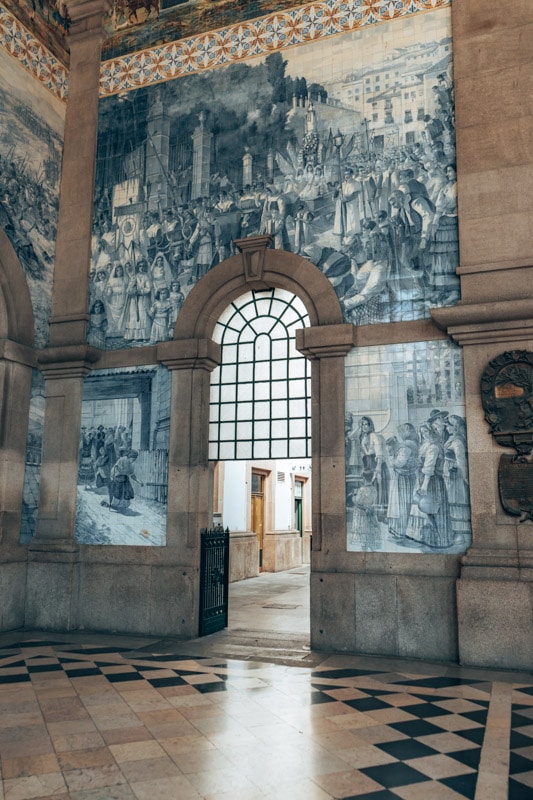 porto estacion sao bento innenbereich