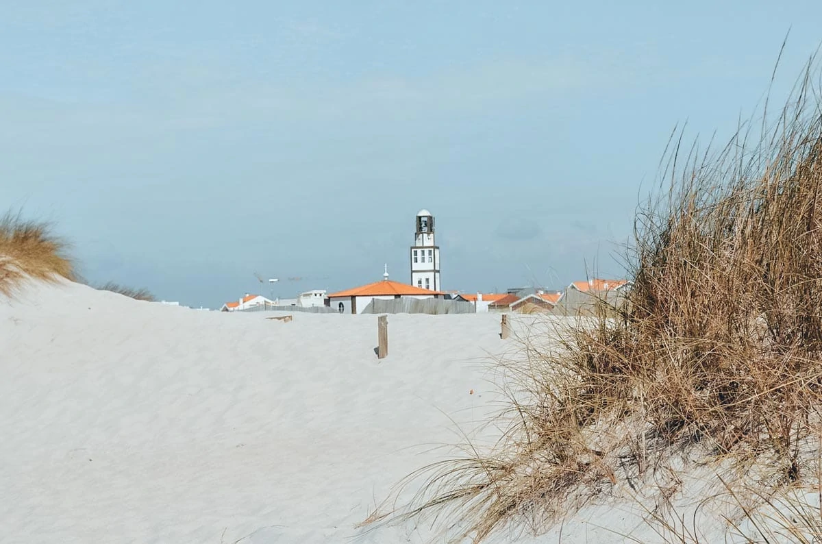 portugal costa nova sandstrand