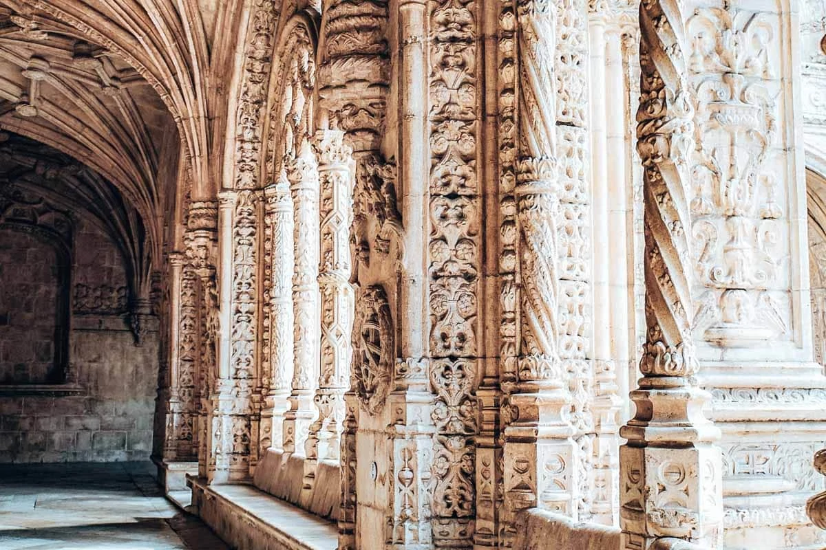 portugal mosteiro dos jeronimos innen