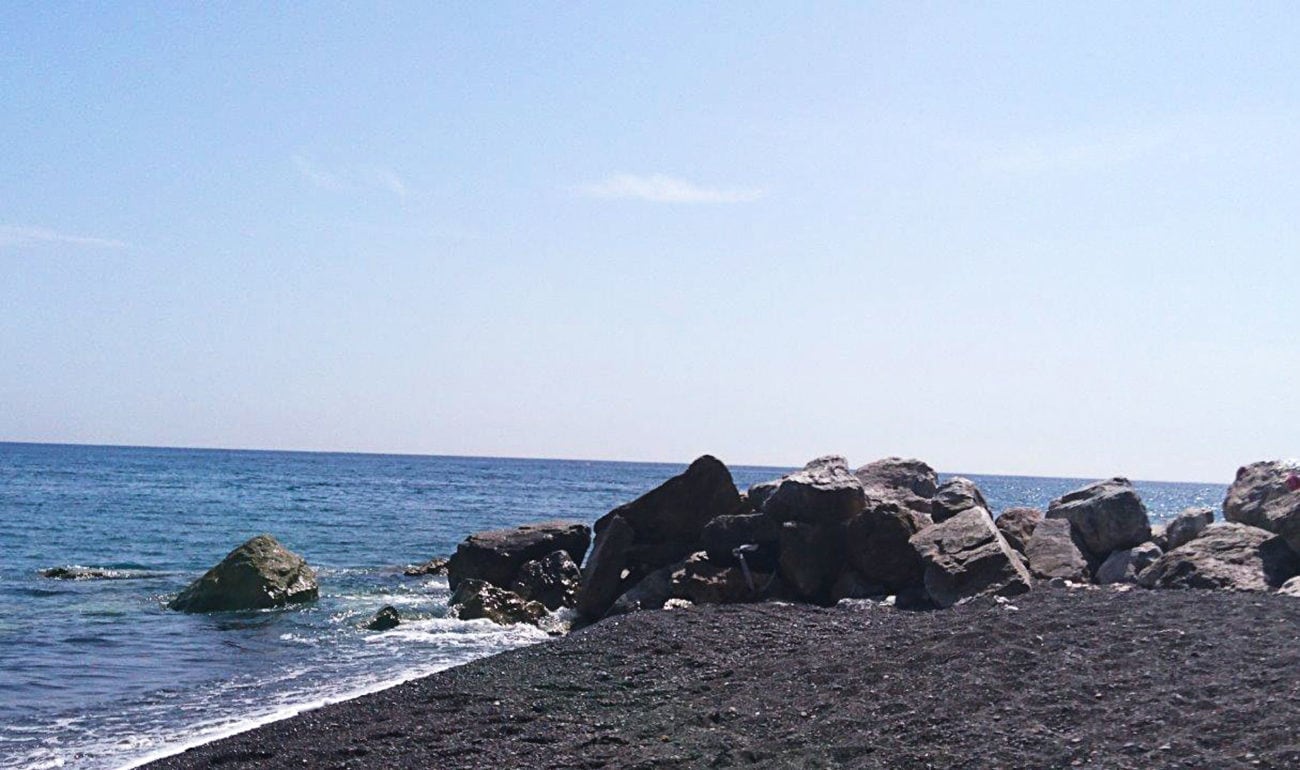 Santorini Perissa Strand