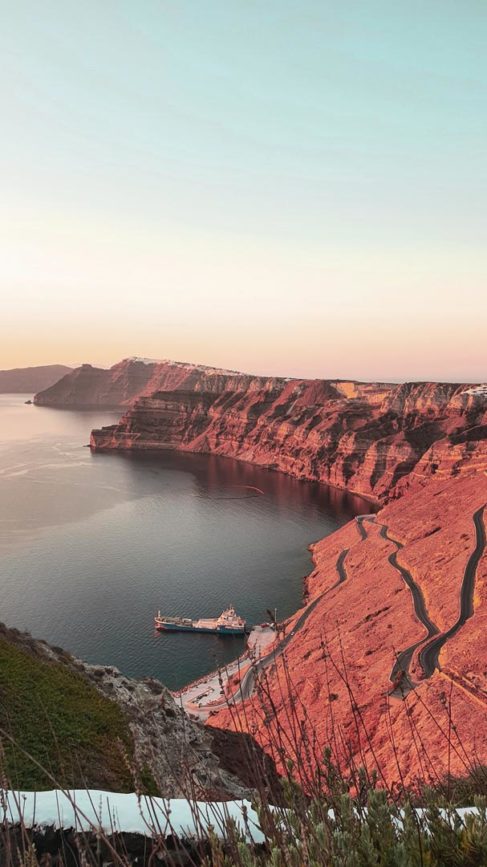 Santorini Wanderung nach Oia