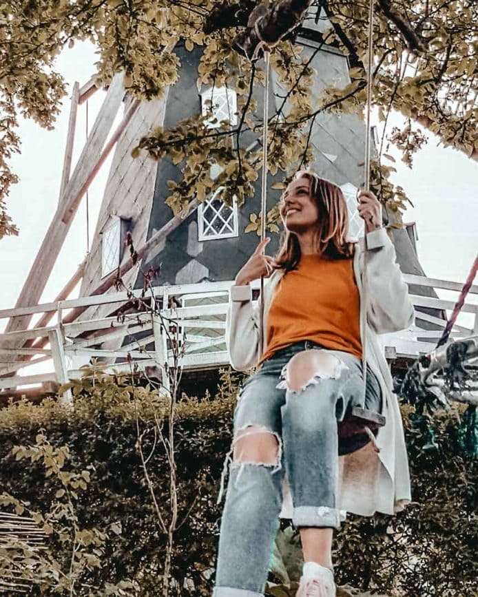 Windmühle in Slottsparken Malmö