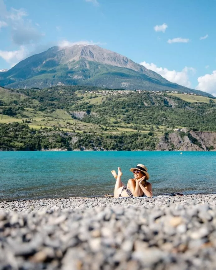 Baden am Lac de Serre-Ponçon