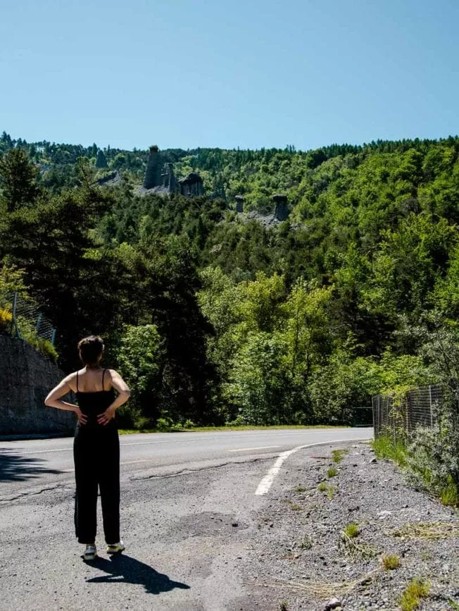 Demoiselles Coiffées am Lac de Serre Pocon in Hautes-Alpes