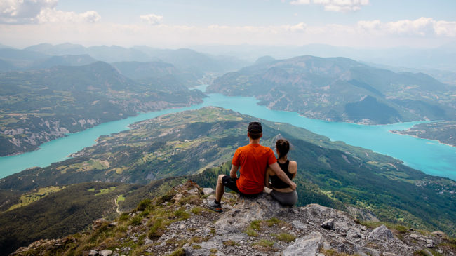 Lac de Serre-Ponçon Hautes-Alpes