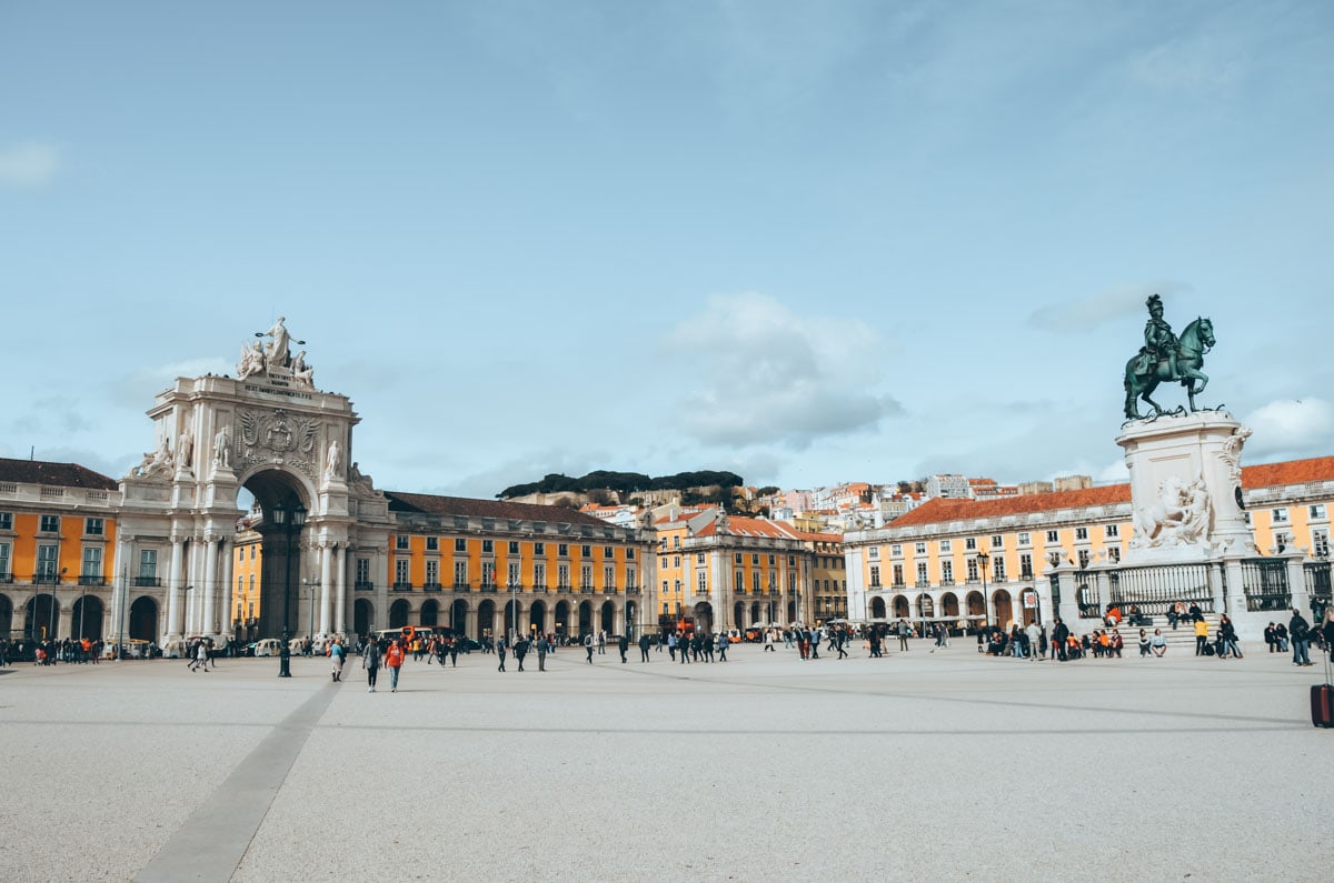 lissabon praca do commercio