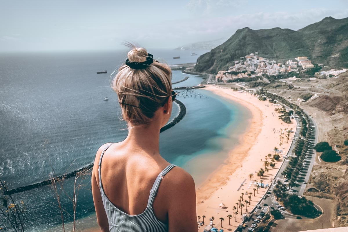 Teneriffa Playa de las Teresitas