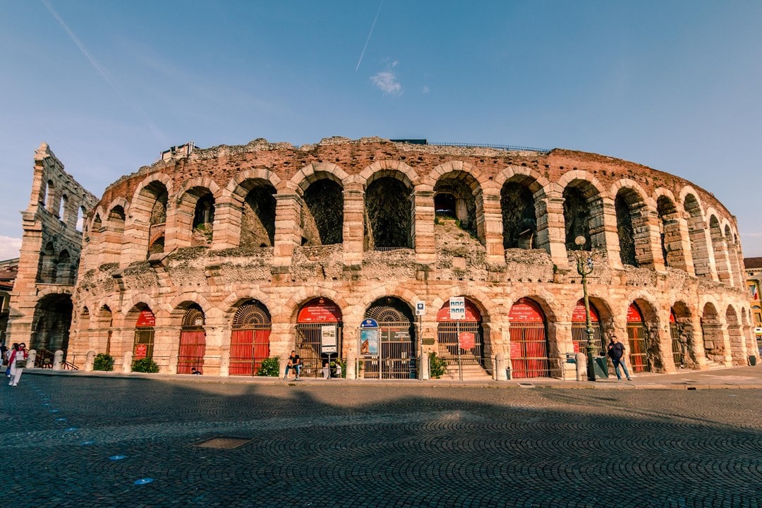 verona arena von aussen verona arena von aussen