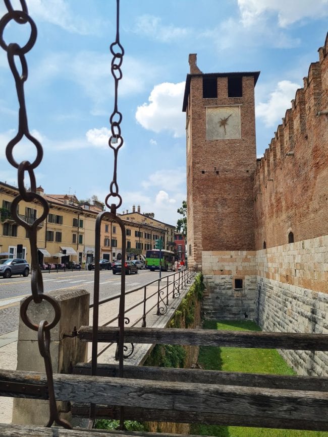 verona Außenturm Castelvecchio