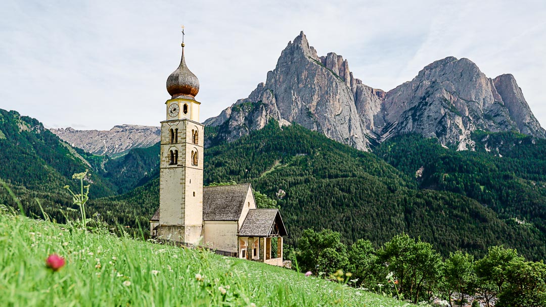 Kirche St. Valentin bei der Seiser Alm