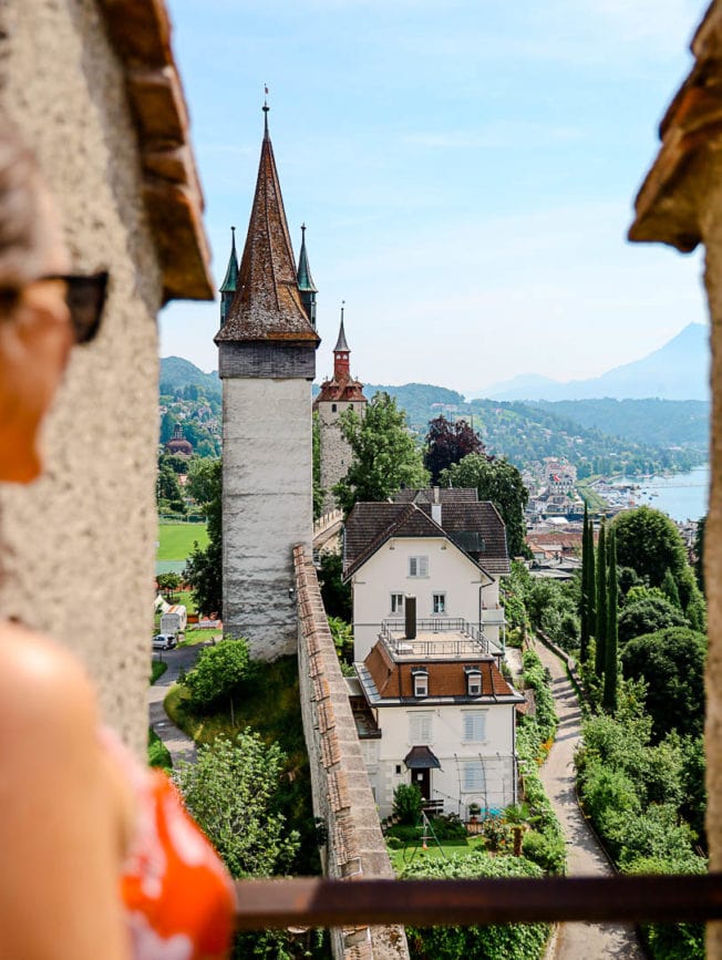 Luzern Ausblick Männliturm