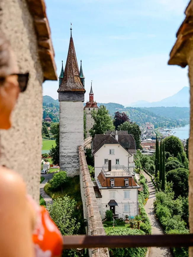 Luzern Ausblick Männliturm