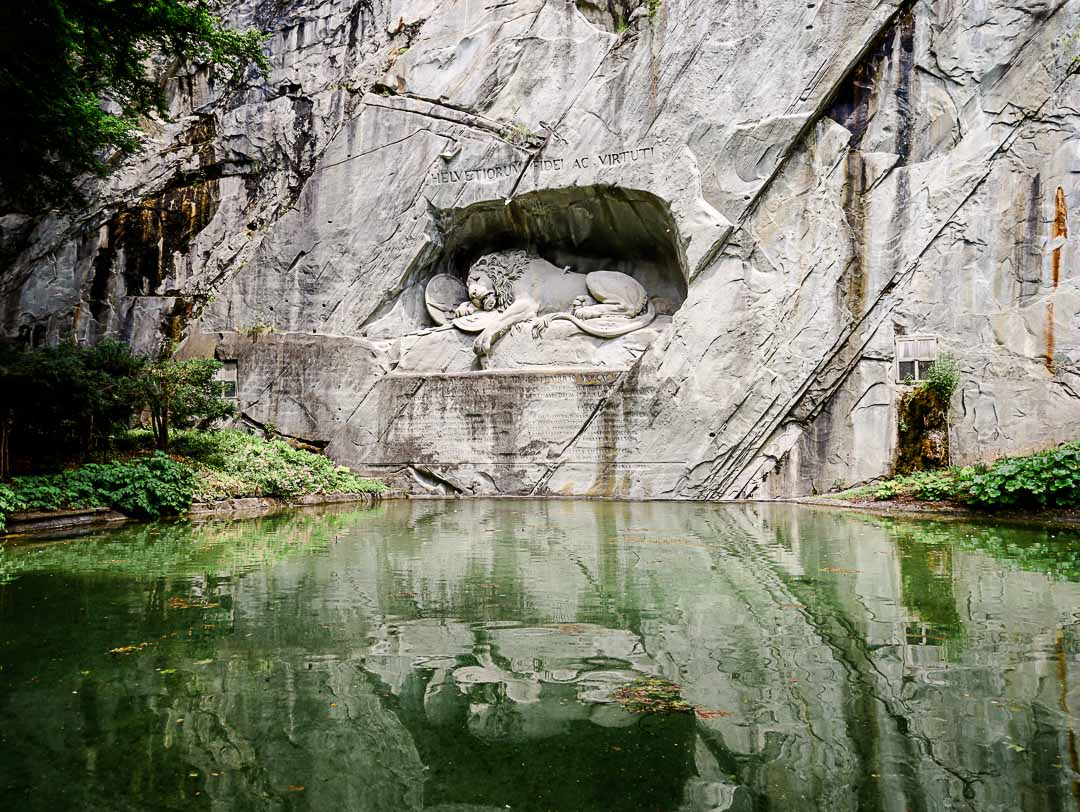 Luzern Löwendenkmal 2