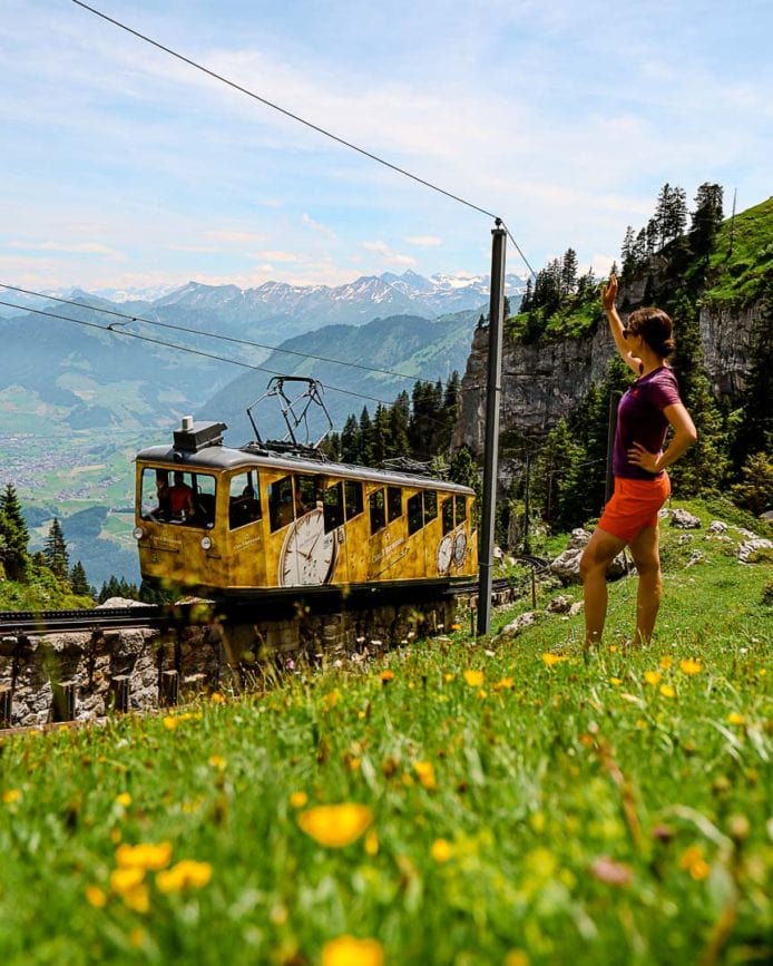 Luzern Zahnradbahn Pilatus