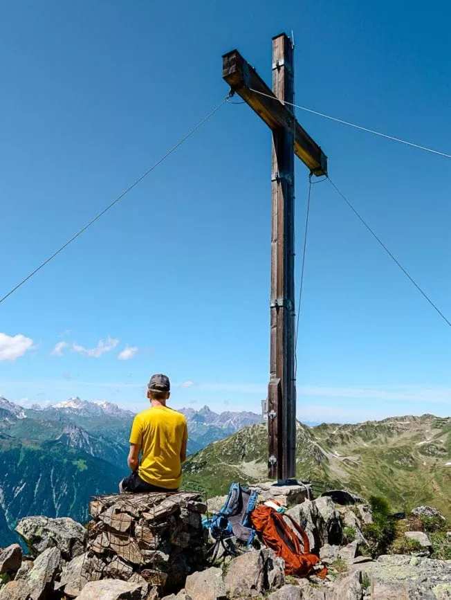 Wandern Montafon Alpguesalpe