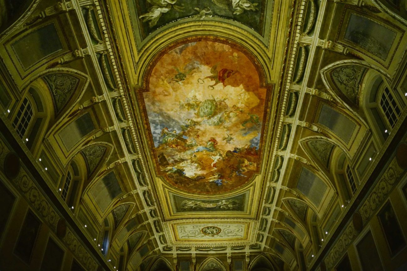 Neapel Archäologisches Nationalmuseum deckenmalerei