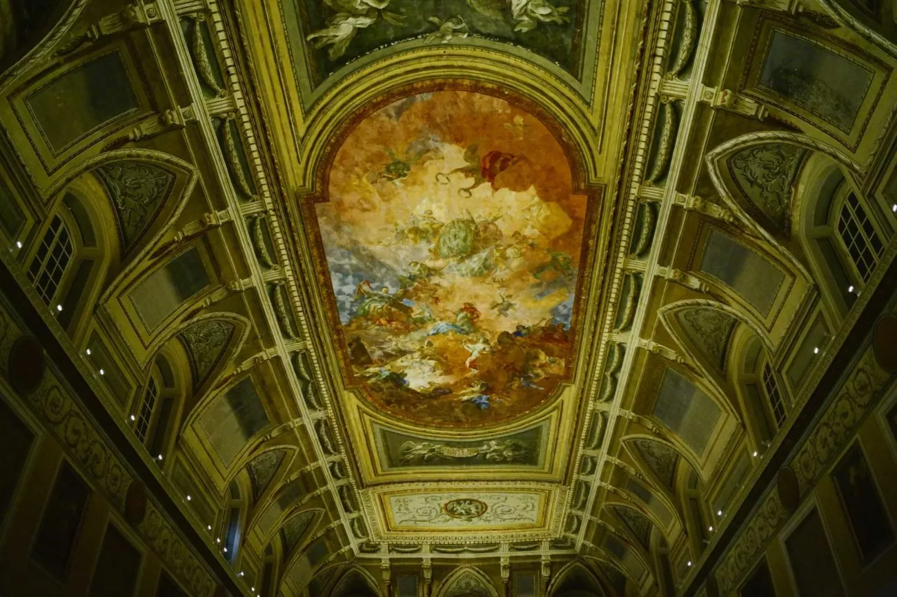 Neapel Archäologisches Nationalmuseum deckenmalerei