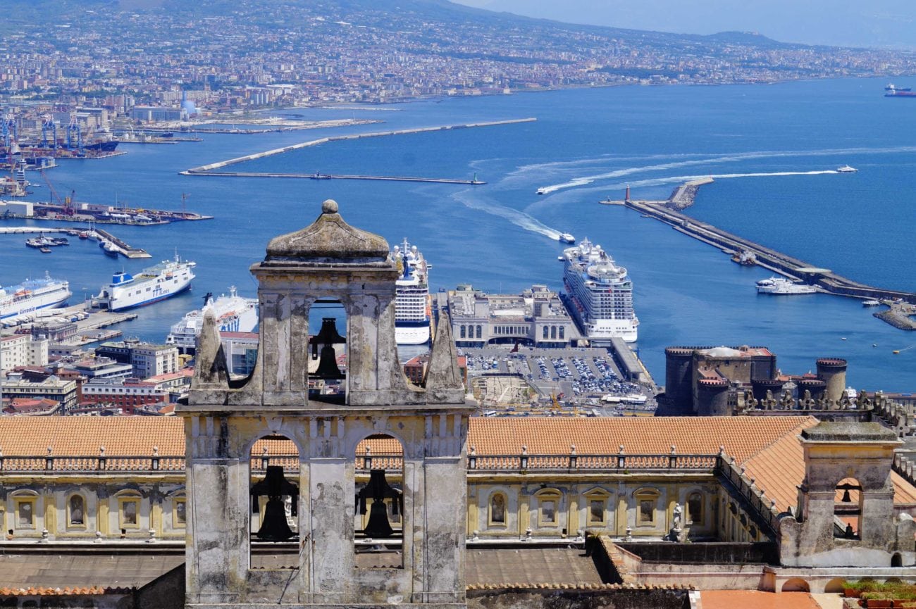 neapel Blick vom Castel Sant'Elmo