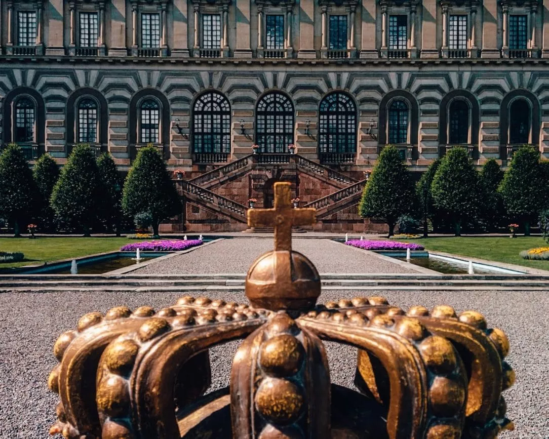 stockholm koeniglicher palast von aussen