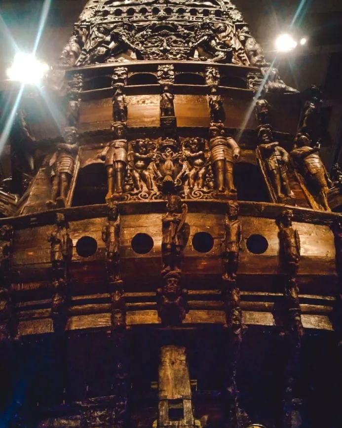 stockholm vasa museum schiff bug