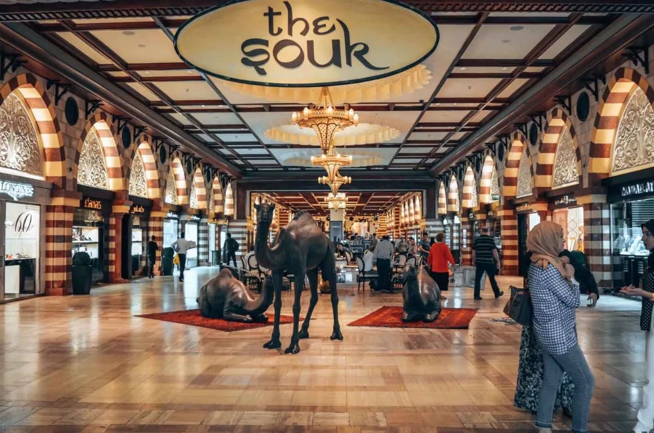 Dubai Sehenswürdigkeiten Dubai Mall