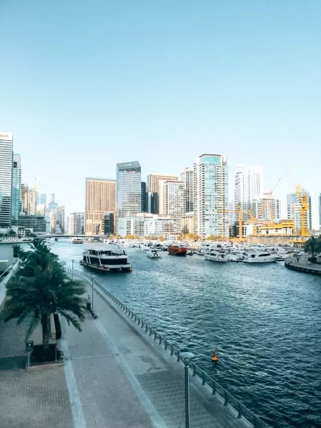 Dubai Sehenswürdigkeiten Dubai Marina