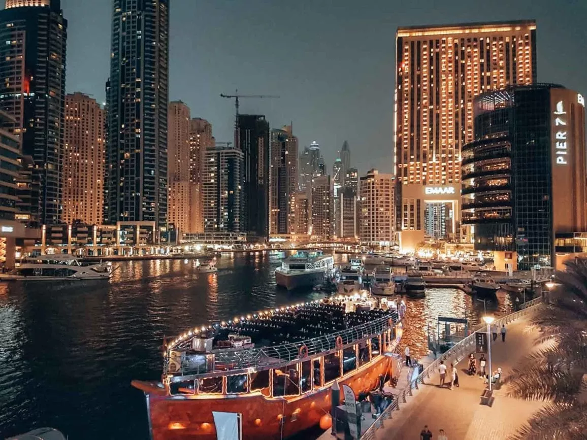Dubai Sehenswürdigkeiten Dubai Marina