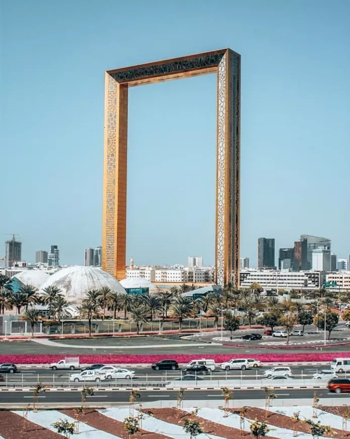 Dubai Sehenswürdigkeiten Dubai Frame