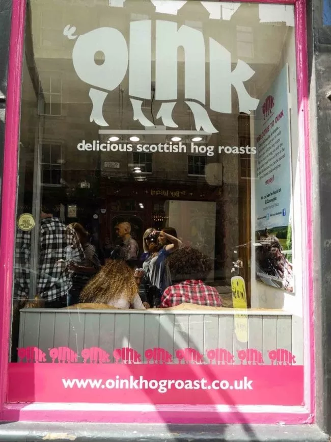 Edinburgh Oink Restaurant