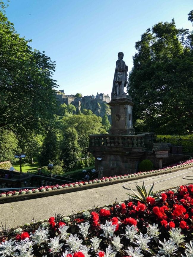 Edinburgh Princess Street Garden