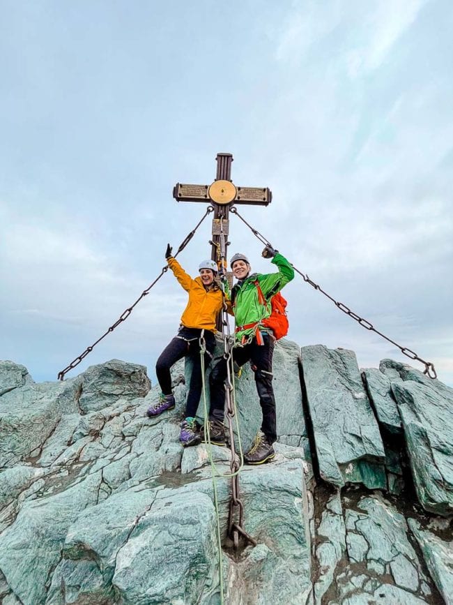 großglockner besteigung normalweg gipfel