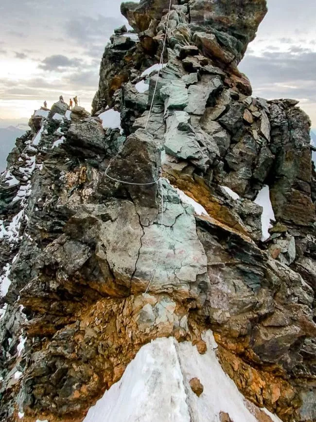 großglockner besteigung normalweg glocknerscharte