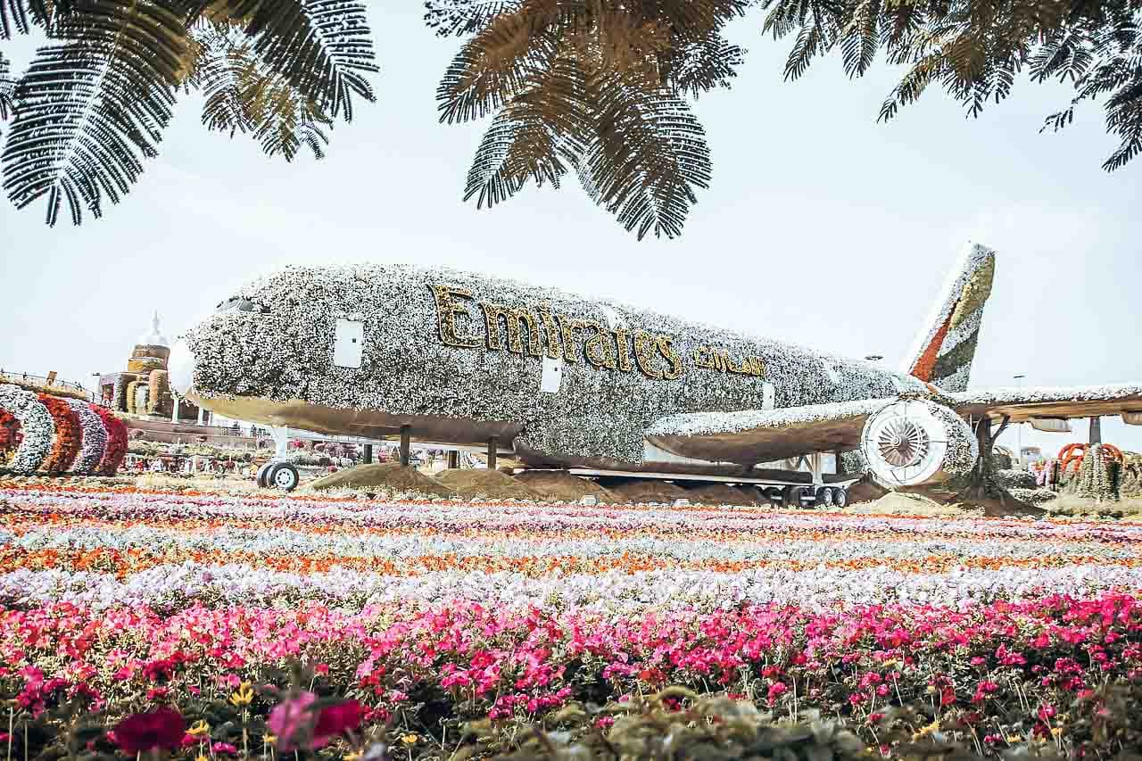 Dubai Sehenswürdigkeiten Miracle Garden