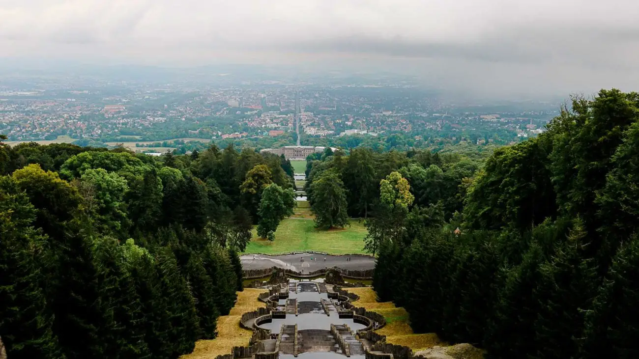 Aussicht Bergpark Wilhelmshöhe Kassel