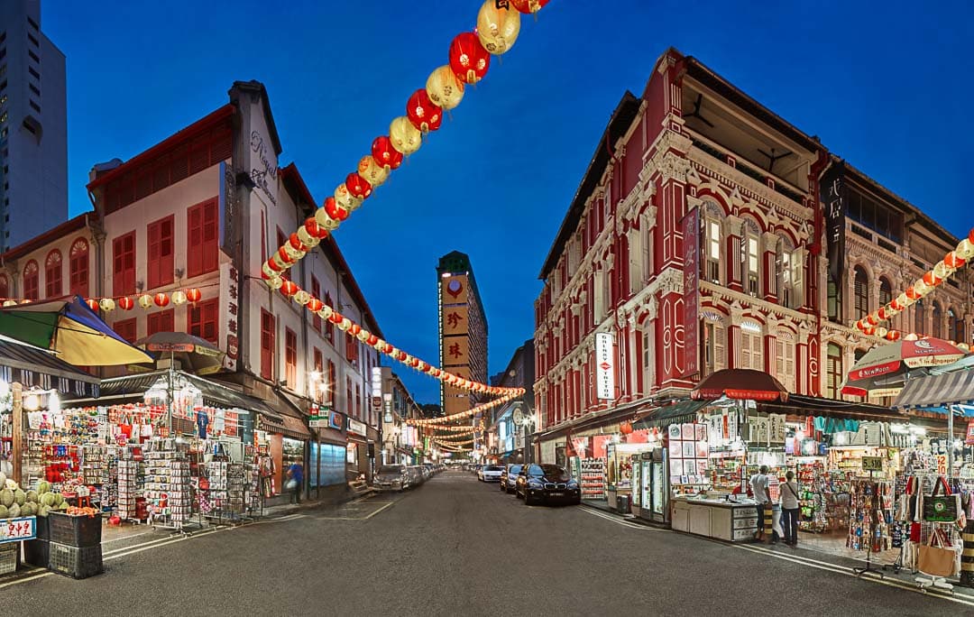 chinatown singapur strasse