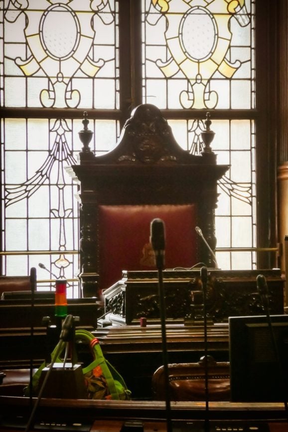 Glasgow City Chambers Sitzungssaal