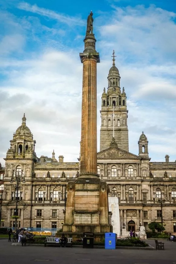glasgow george square denkmal
