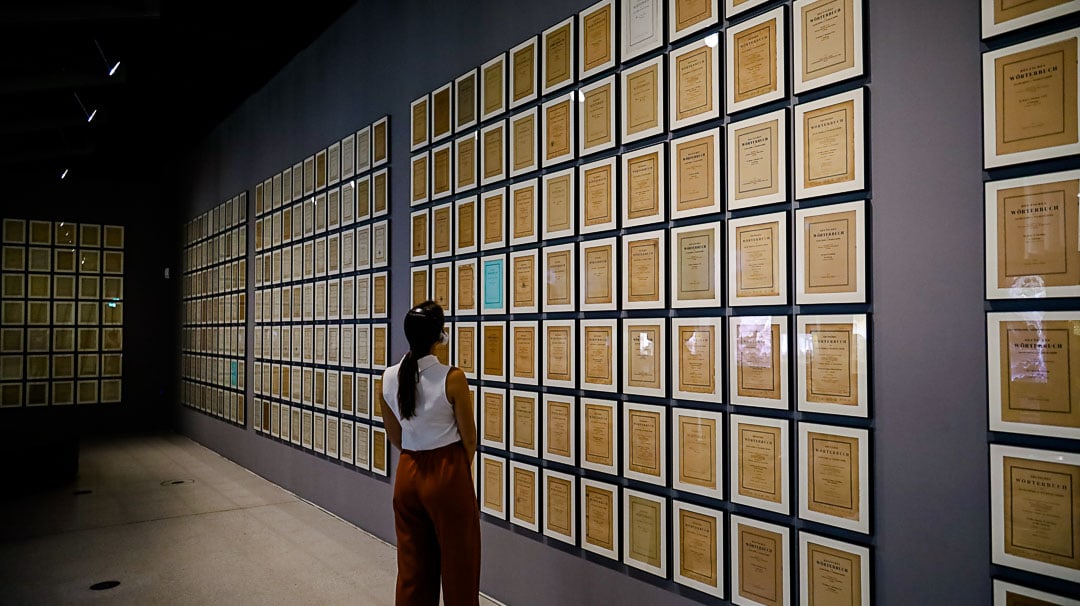 Grimmwelt Kassel erstes Deutsches Wörterbuch