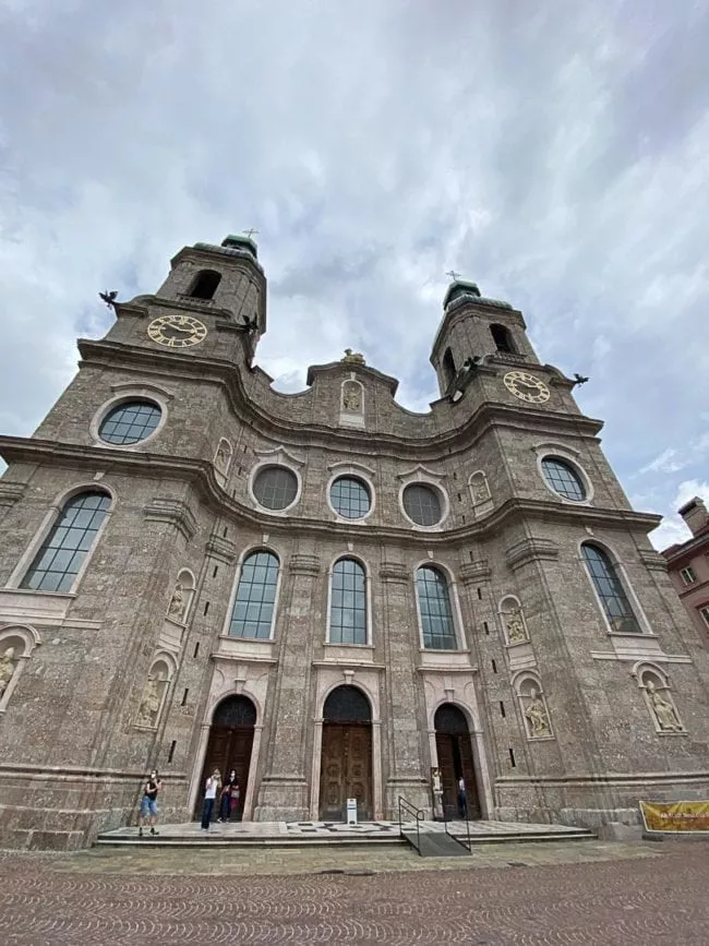 Innsbruck Dom zu St. Jakob fassade
