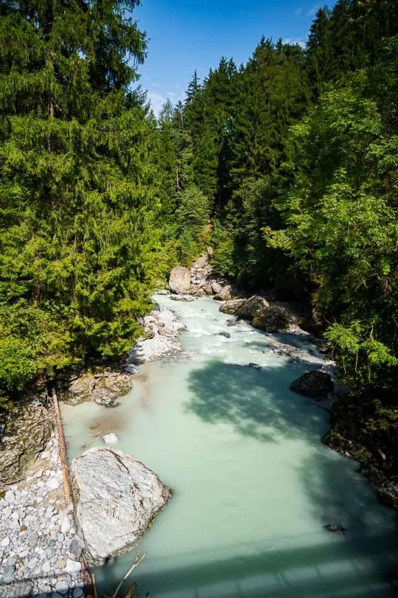 innsbruck sillschlucht unten