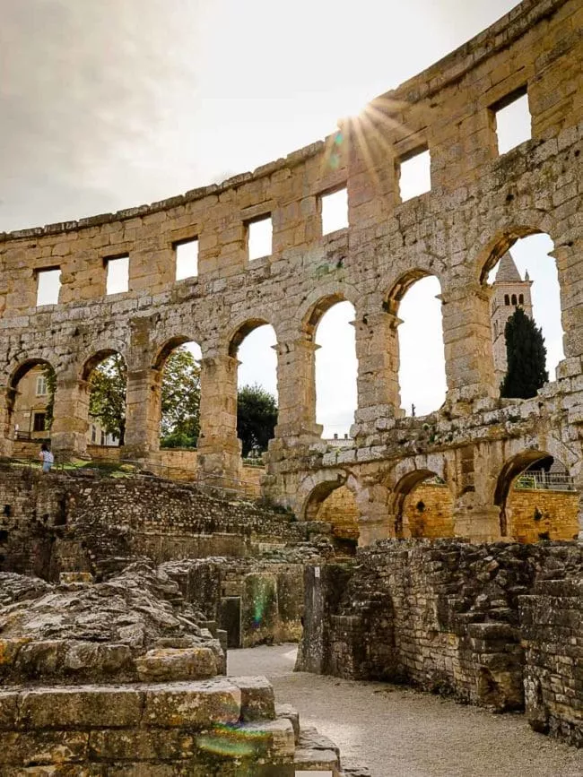 Amphitheater Pula innen