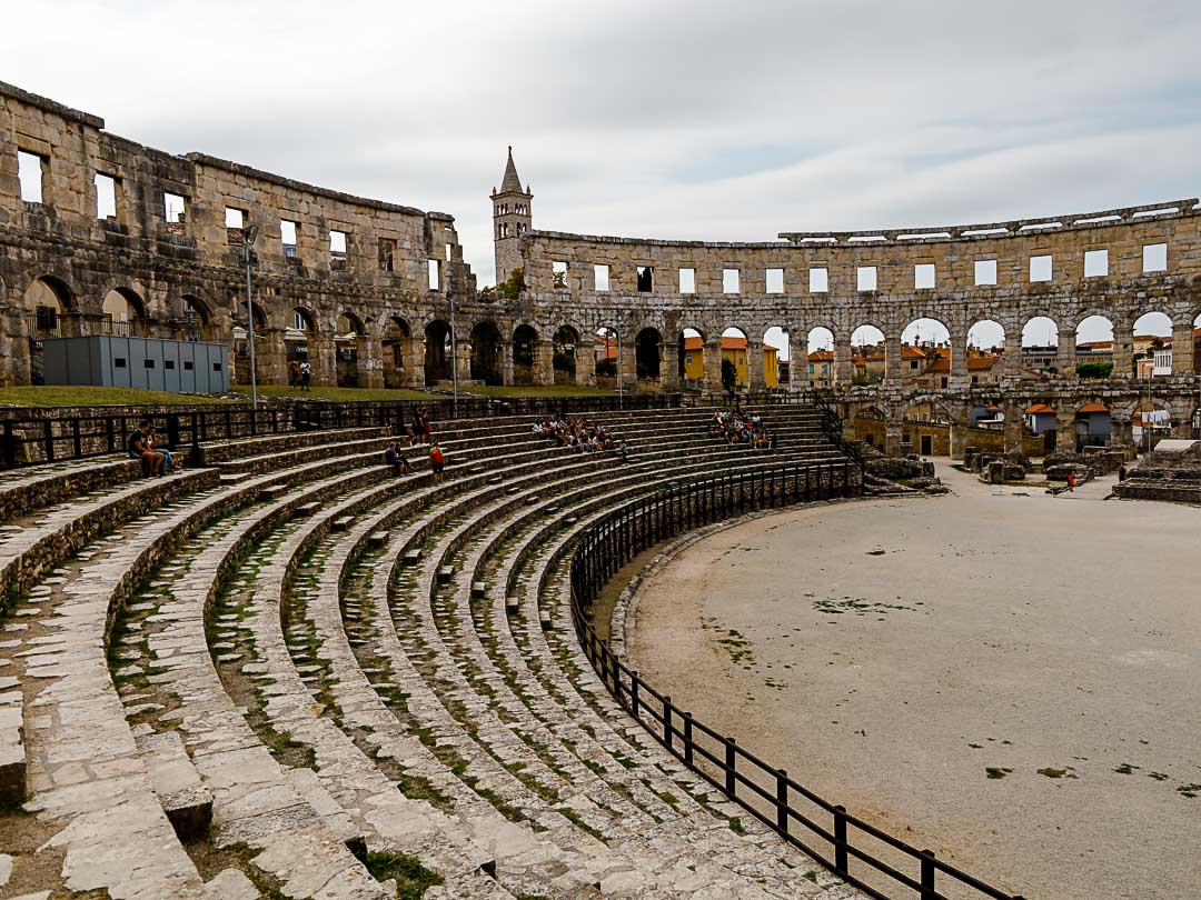 Amphitheater Pula Tribüne