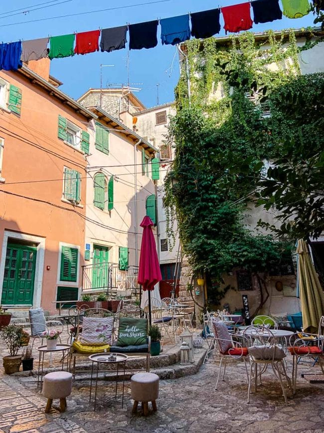 Istrien Rovinj Gassen