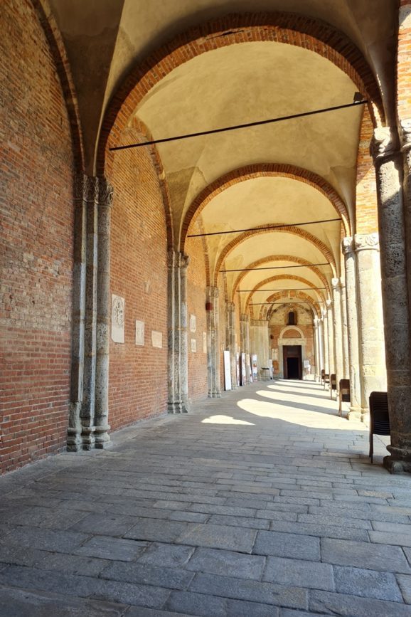 mailand Basilika Sant’Ambrogio Arkaden