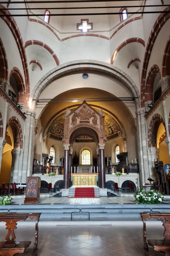 mailand Basilika Sant’Ambrogio Innen