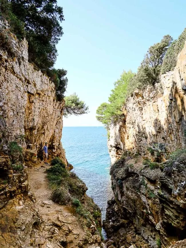 pula Verudela canyon