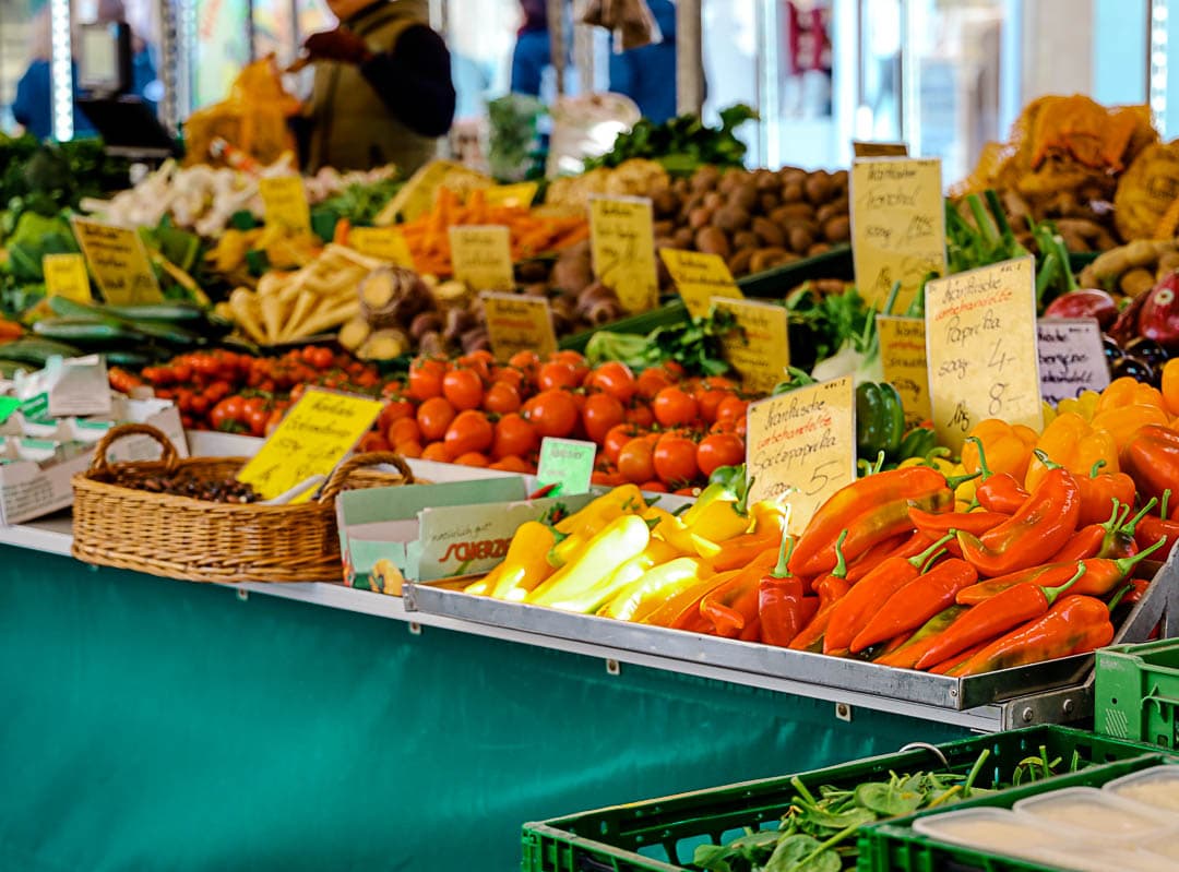 bamberg gruener markt wochenmarkt