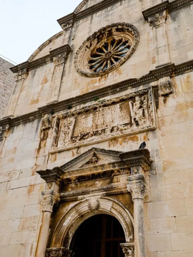 dubrovnik franziskanerkloster fassade