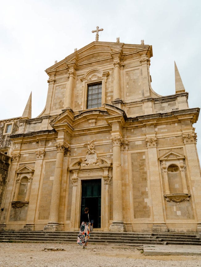 Dubrovnik St. Ignatius Kirche fassade