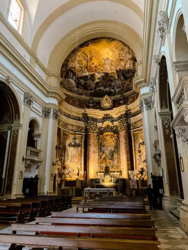 dubrovnik st ignatius kirche innen